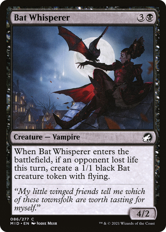 Bat Whisperer (MID-086) (Foil)