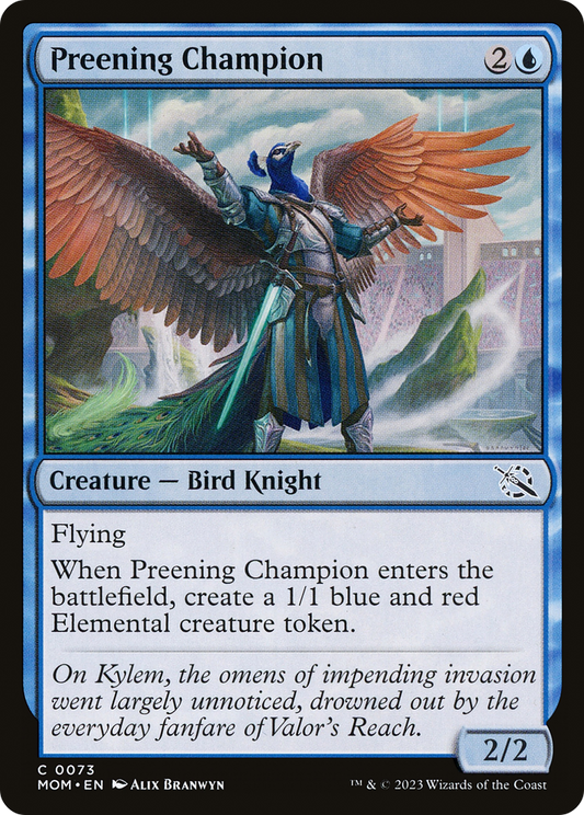 Preening Champion (MOM-073)