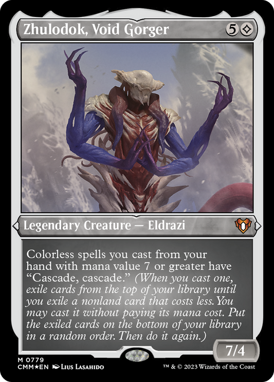 Zhulodok, Void Gorger (CMM-779) (Display Commander) (Etched Foil)