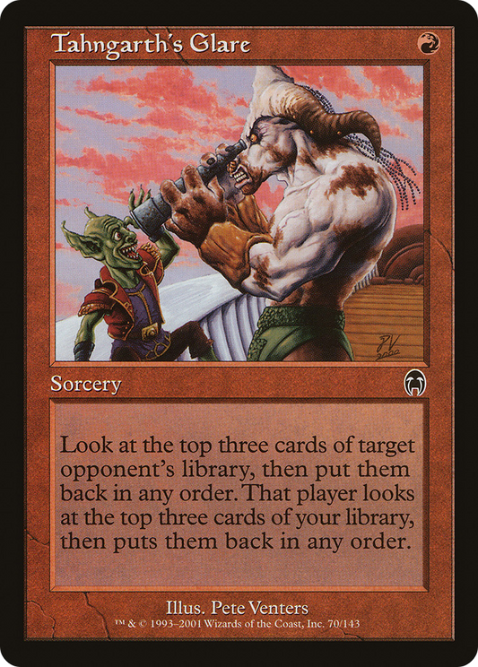 Tahngarth's Glare (APC-070) (Foil)