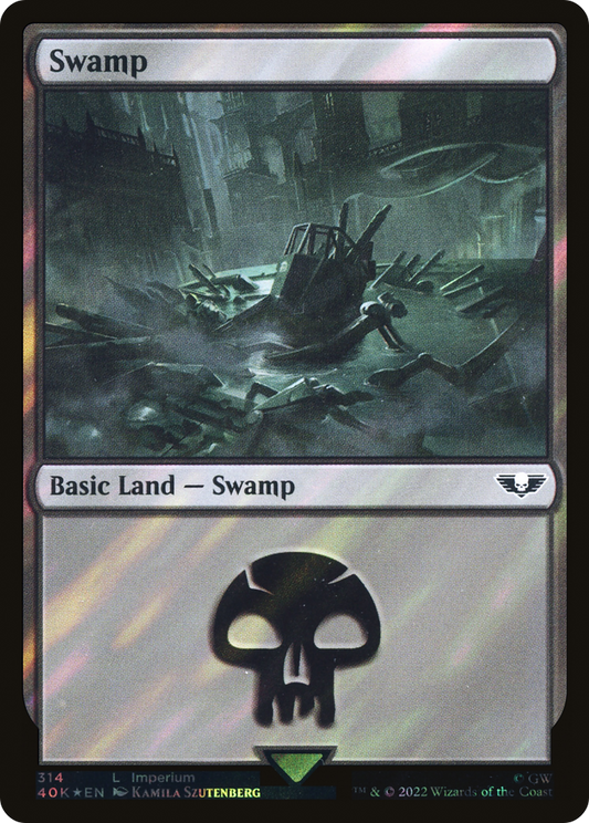 Swamp (40K-314★) (Surge Foil)