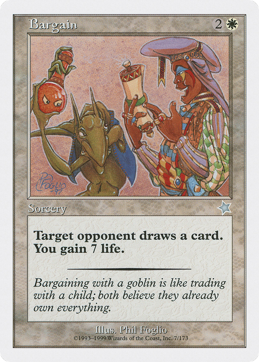 Bargain (S99-007)