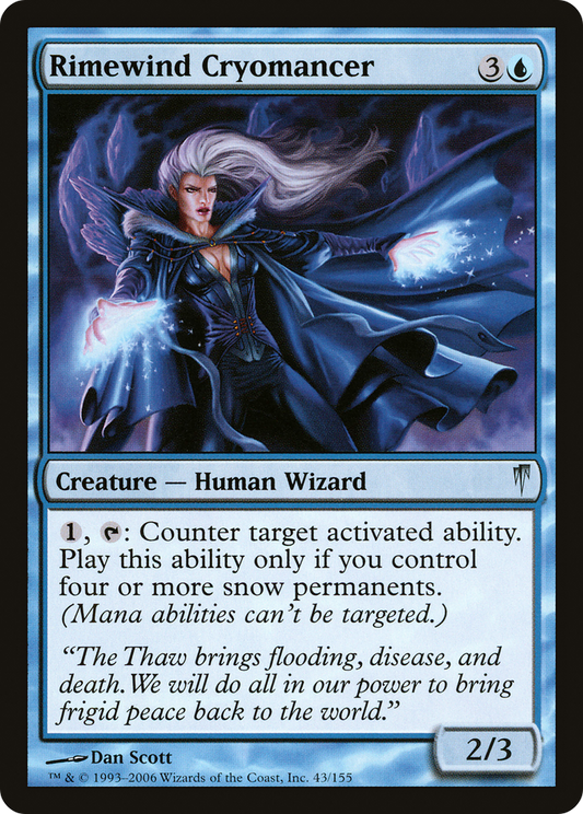Rimewind Cryomancer (CSP-043) (Foil)