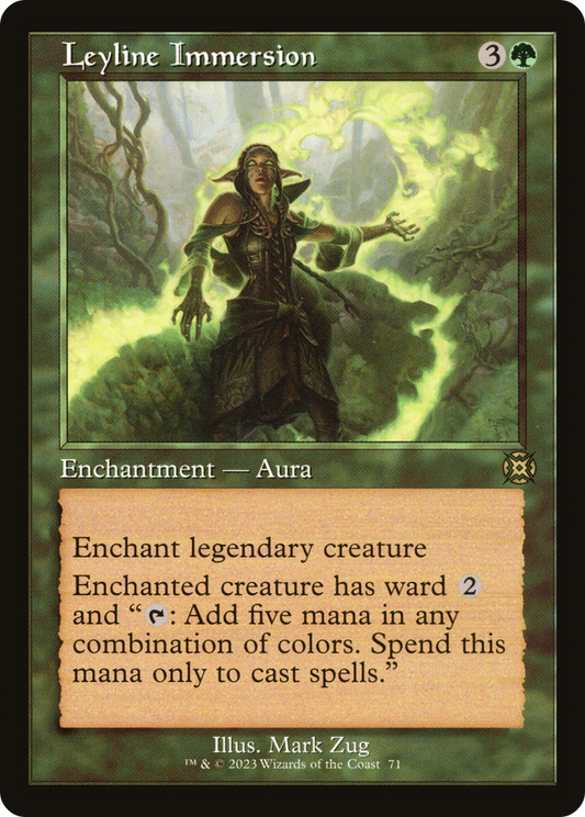 Leyline Immersion (MAT-071) (Showcase) (Foil)