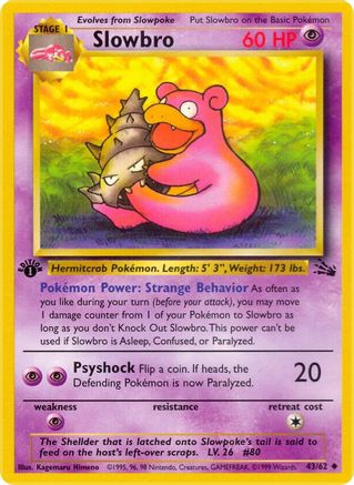 Slowbro (FO-043) (1st Edition)