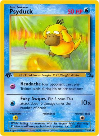 Psyduck (FO-053) (1st Edition)