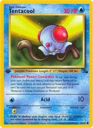 Tentacool (FO-056) (1st Edition)