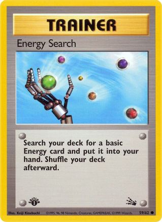 Energy Search (FO-059) (1st Edition)