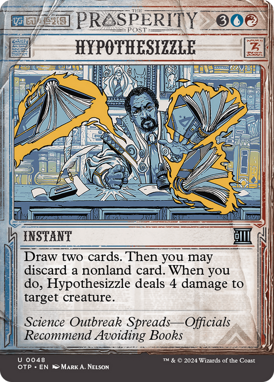Hypothesizzle (OTP-048) (Showcase) (Borderless)