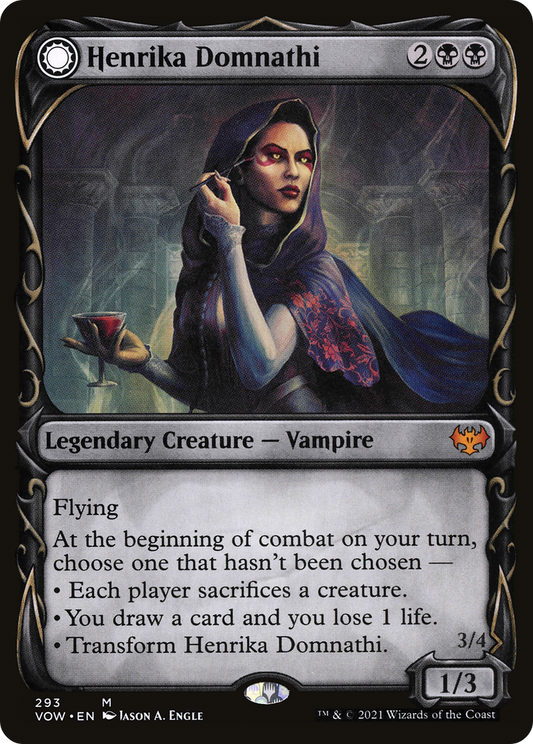 Henrika Domnathi // Henrika, Infernal Seer (VOW-293) (Showcase)