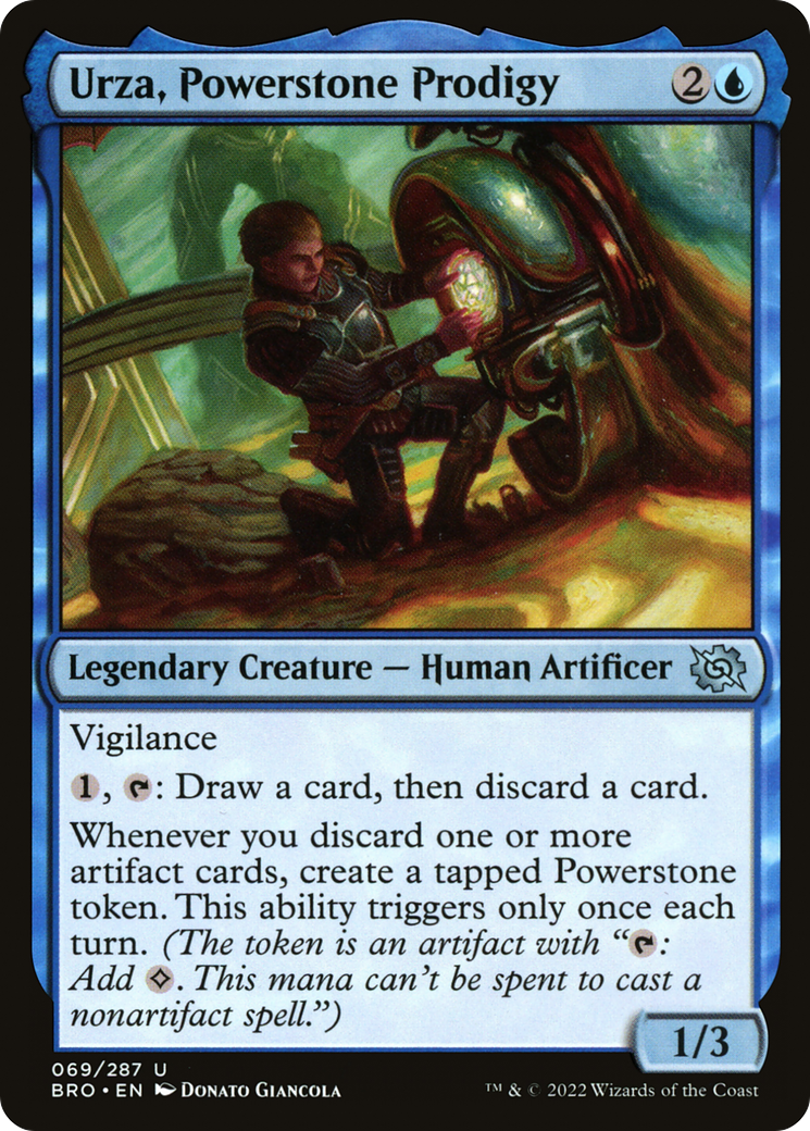 Urza, Powerstone Prodigy (BRO-069) (Foil)
