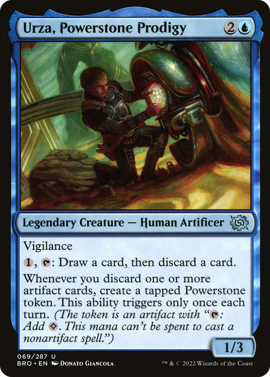Urza, Powerstone Prodigy (BRO-069) (Foil)