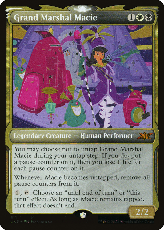 Grand Marshal Macie (UNF-511) (Showcase) (Galaxy Foil)