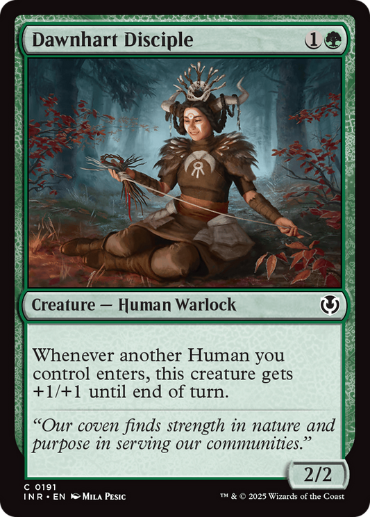 Dawnhart Disciple (INR-191) (Foil)