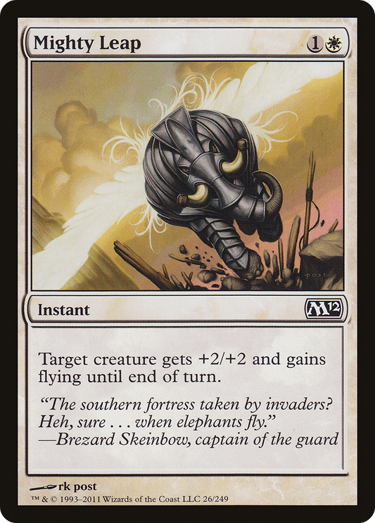 Mighty Leap (M12-026) (Foil)