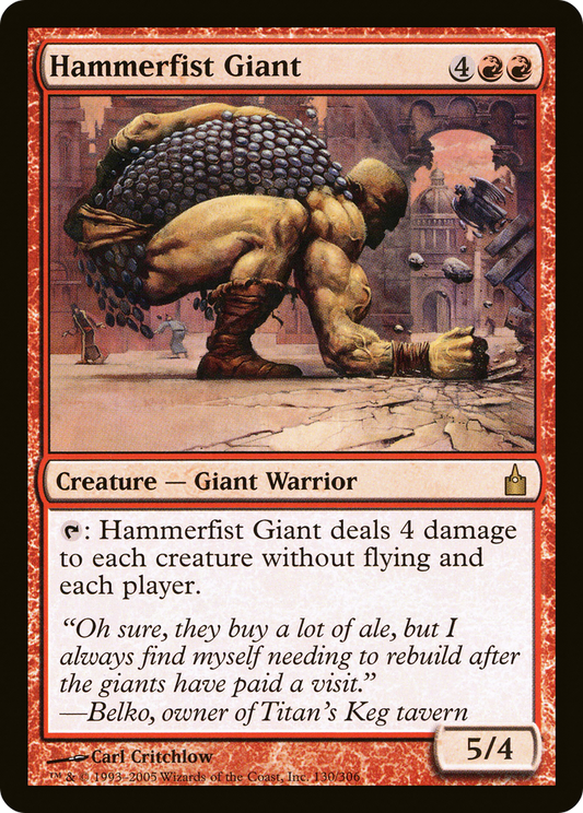 Hammerfist Giant (RAV-130) (Foil)