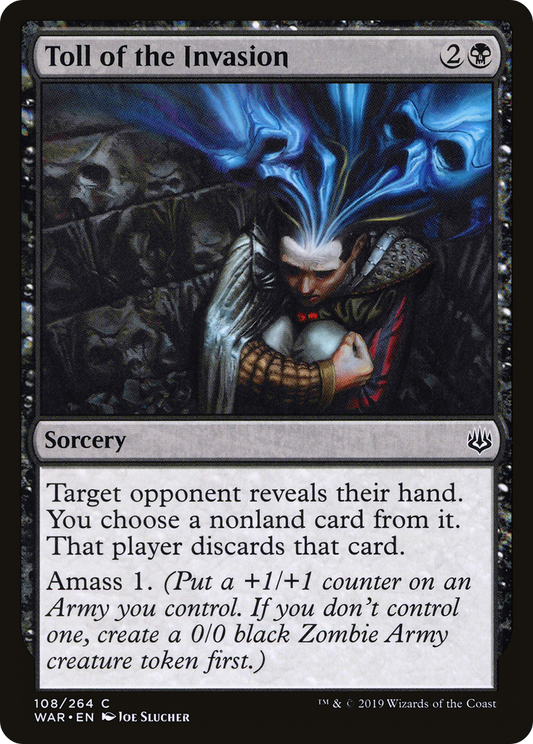Toll of the Invasion (WAR-108) (Foil)