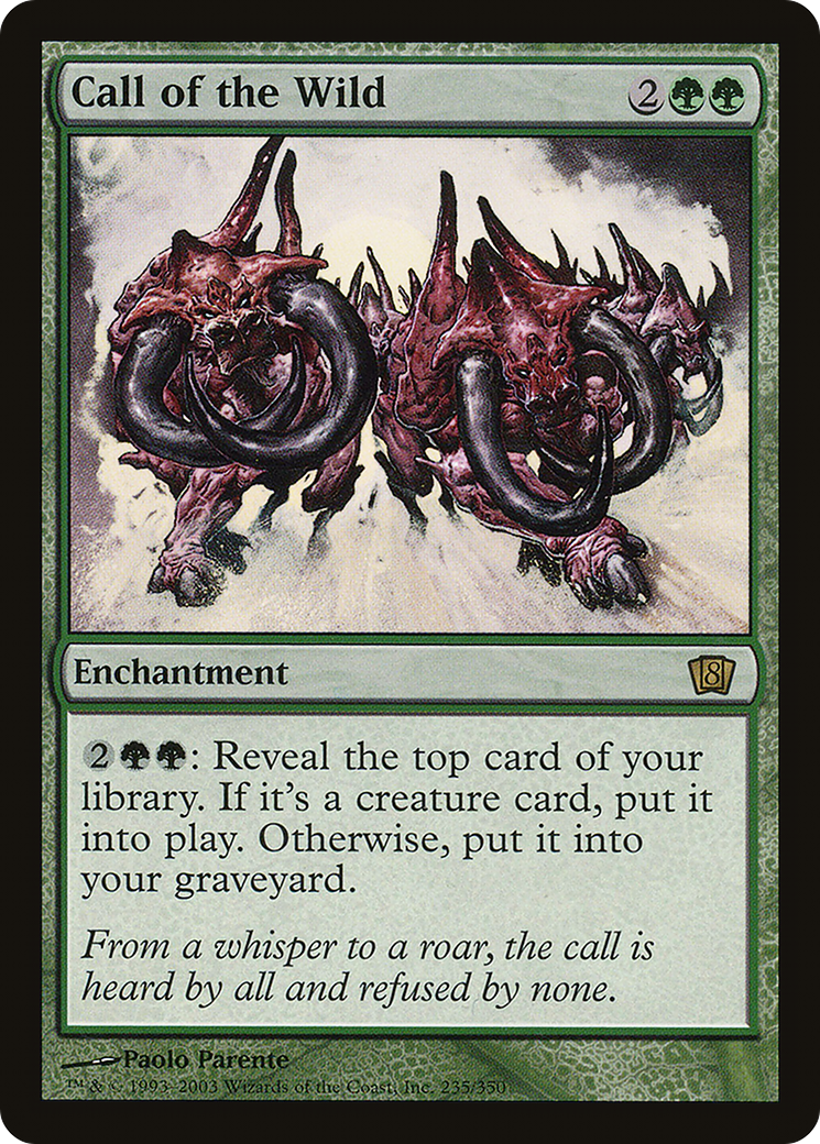 Call of the Wild (8ED-235★) (Foil)