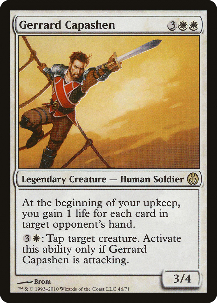 Gerrard Capashen (DDE-046)
