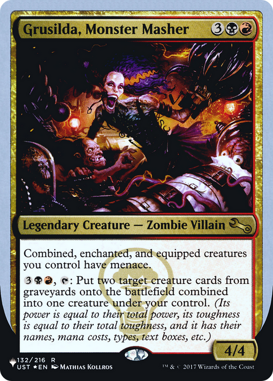 Grusilda, Monster Masher (LIST-048) (Foil)