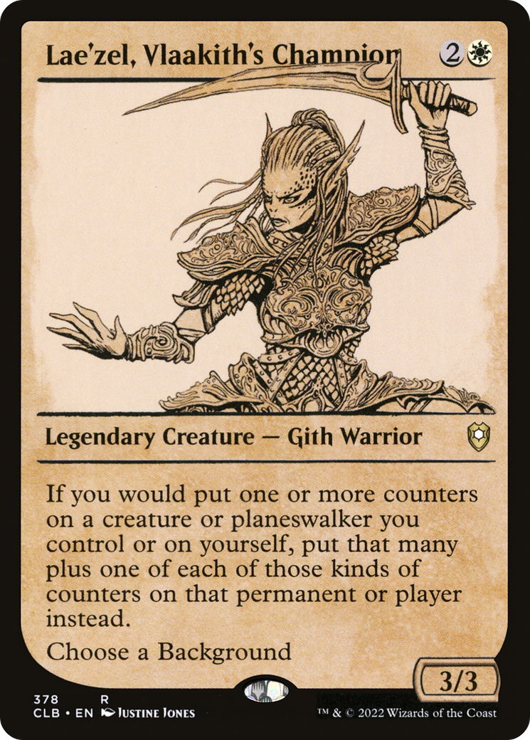 Lae'zel, Vlaakith's Champion (CLB-378) (Showcase)