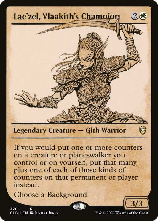 Lae'zel, Vlaakith's Champion (CLB-378) (Showcase)