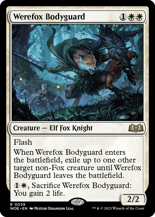 Werefox Bodyguard (WOE-039) (Foil)