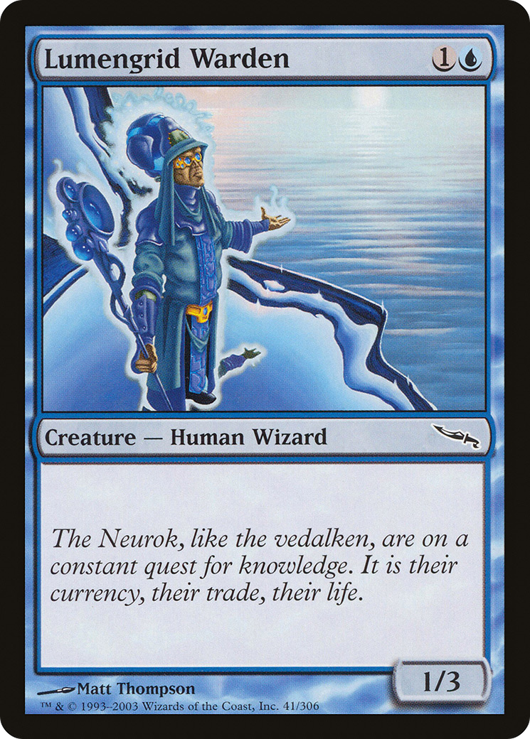 Lumengrid Warden (MRD-041) (Foil)