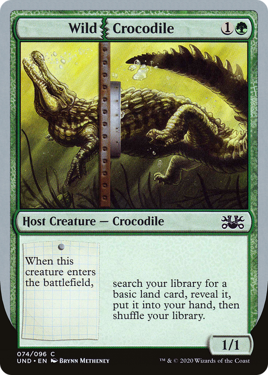 Wild Crocodile (UND-074)