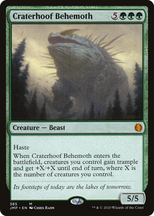 Craterhoof Behemoth (JMP-385)
