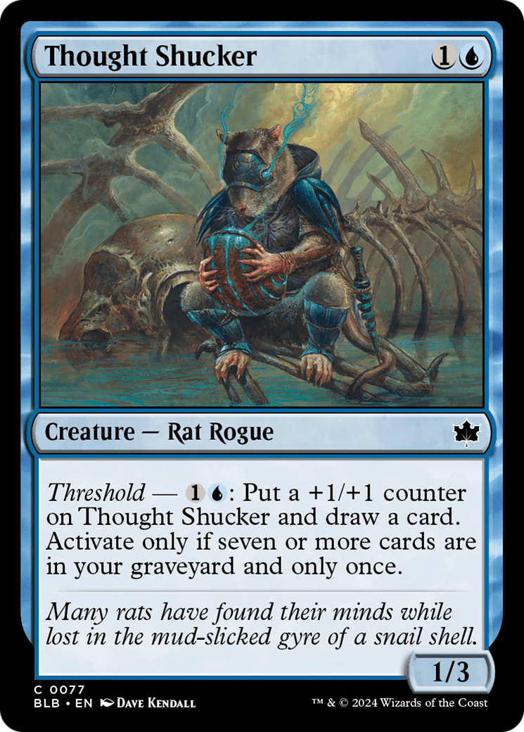 Thought Shucker (BLB-077) (Foil)