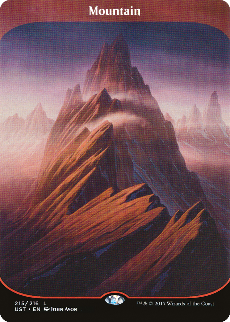 Mountain (UST-215) (Borderless) (Foil)