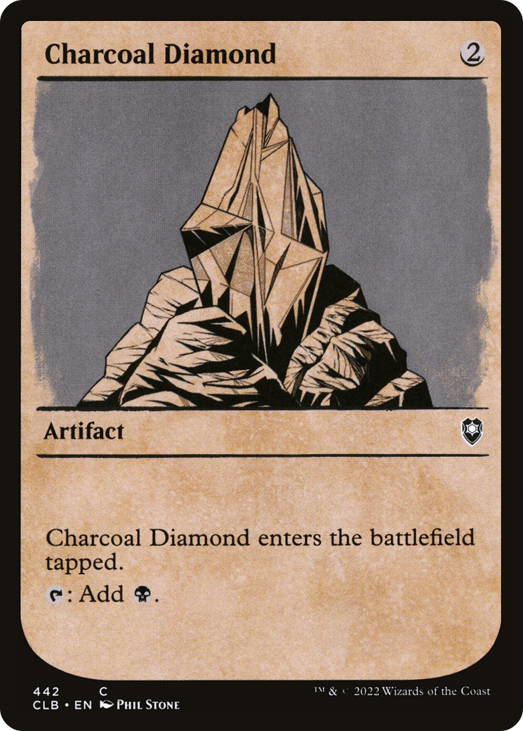 Charcoal Diamond (CLB-442) (Showcase) (Foil)