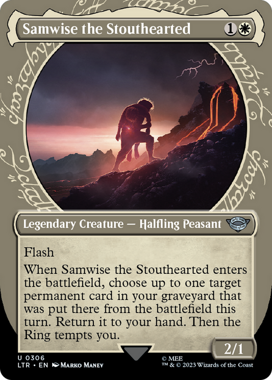 Samwise the Stouthearted (LTR-306) (Showcase) (Borderless) (Foil)