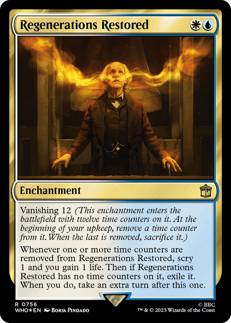 Regenerations Restored (WHO-756) (Surge Foil)