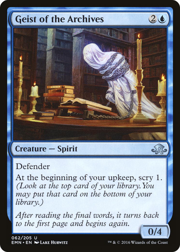 Geist of the Archives (EMN-062)