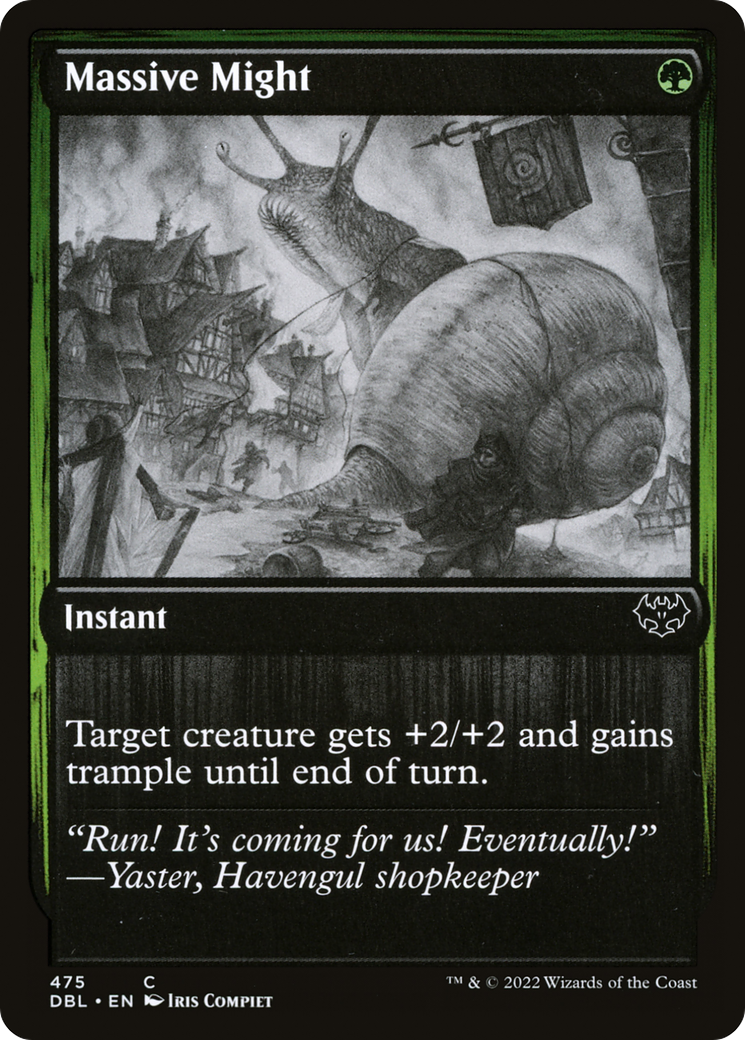 Massive Might (DBL-475) (Foil)