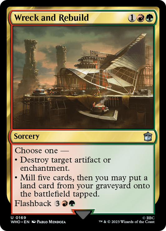 Wreck and Rebuild (WHO-169) (Foil)