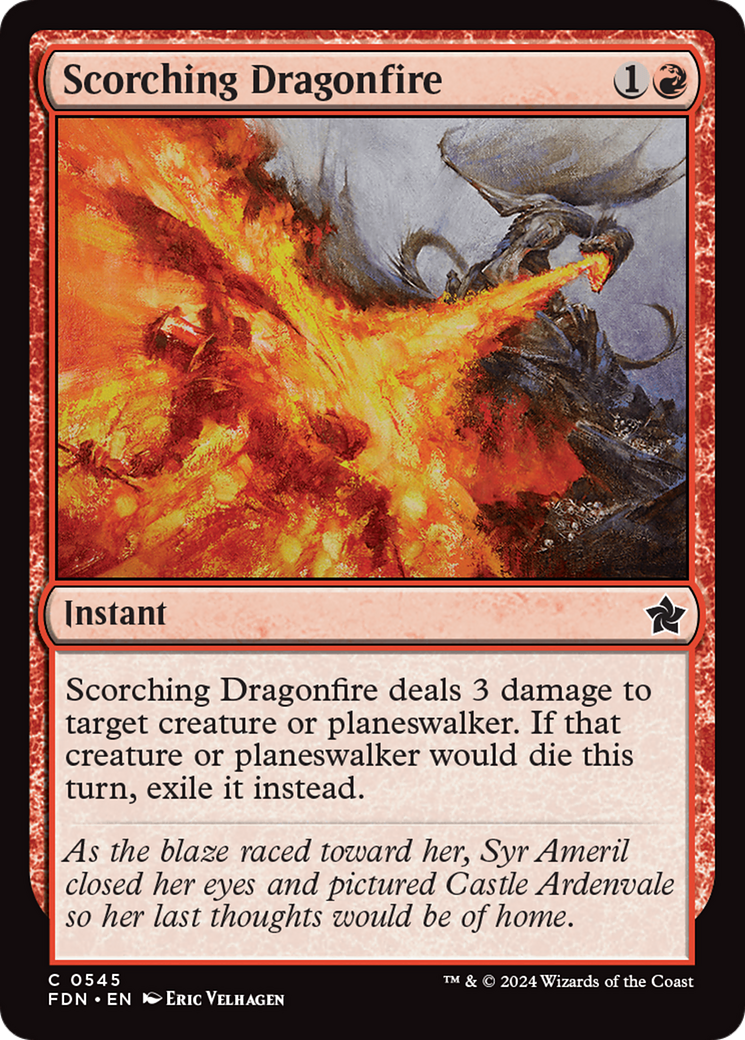 Scorching Dragonfire (FDN-545)