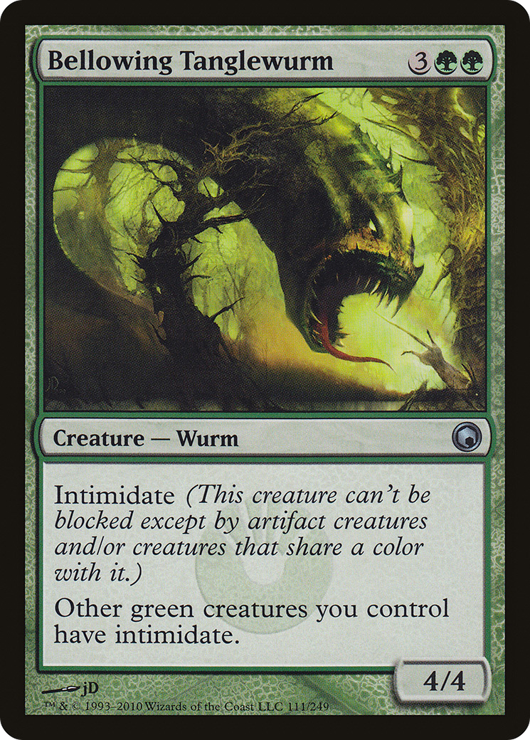 Bellowing Tanglewurm (SOM-111) (Foil)