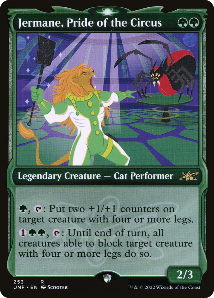 Jermane, Pride of the Circus (UNF-253) (Showcase) (Foil)