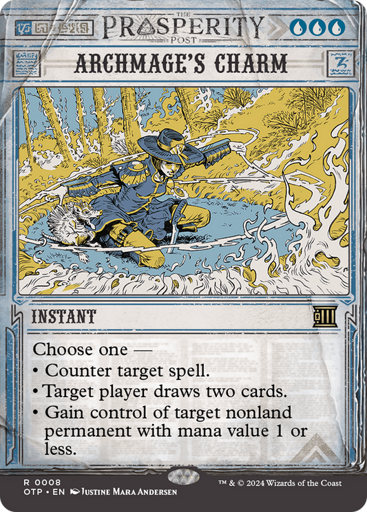 Archmage's Charm (OTP-008) (Showcase) (Borderless) (Foil)