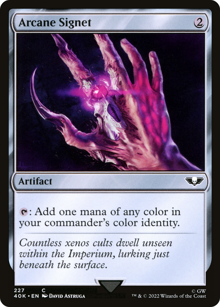 Arcane Signet (40K-227)