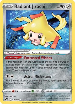Radiant Jirachi (SIT-120) (Holofoil)