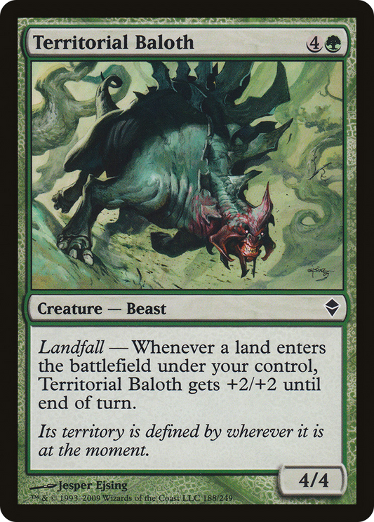 Territorial Baloth (ZEN-188) (Foil)