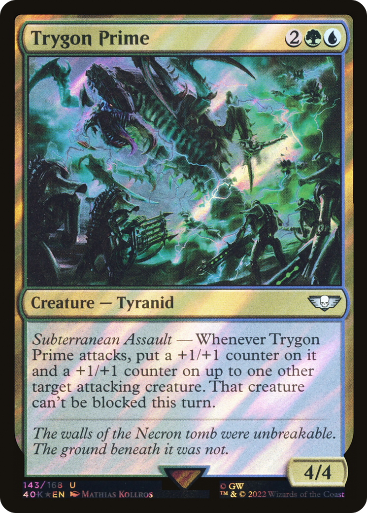 Trygon Prime (40K-143★) (Surge Foil)