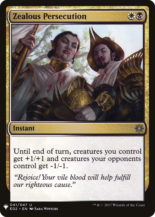 Zealous Persecution (LIST-E02-41)