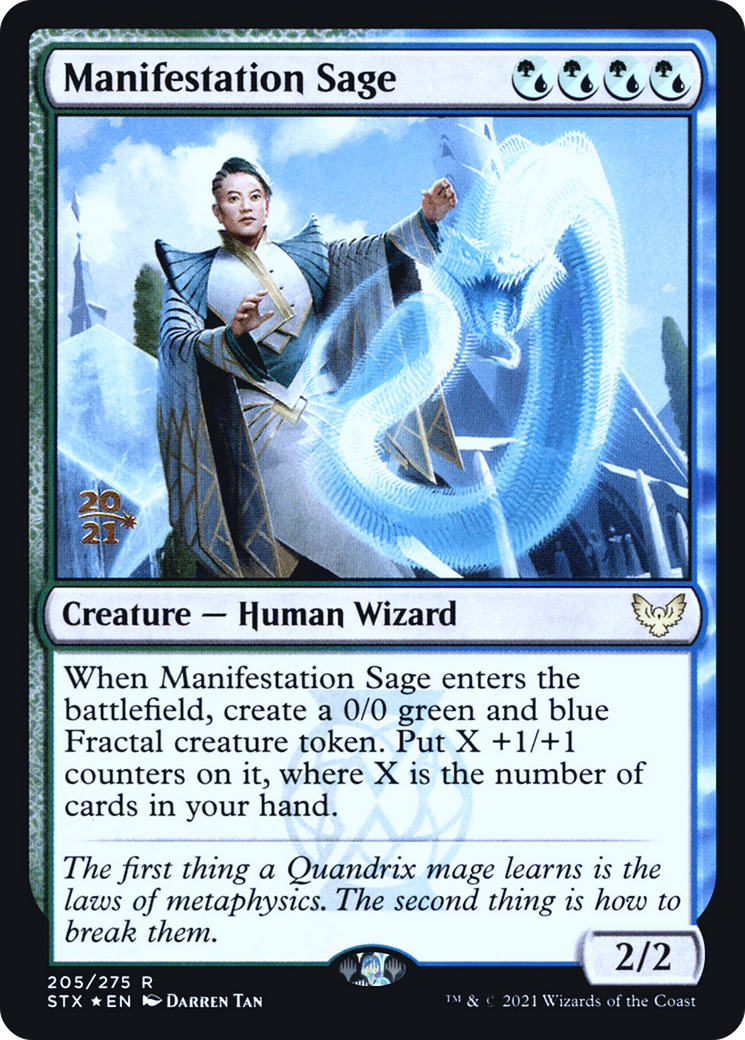 Manifestation Sage (PRE-205S) (Foil)