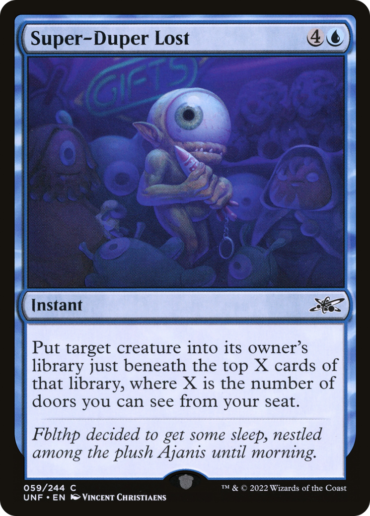 Super-Duper Lost (UNF-059) (Foil)