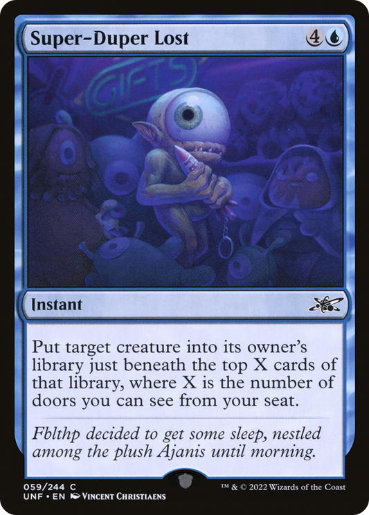 Super-Duper Lost (UNF-059) (Foil)